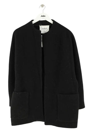 Manteau Ba&Sh Clif Noir en Laine, taille M - Seconde Main