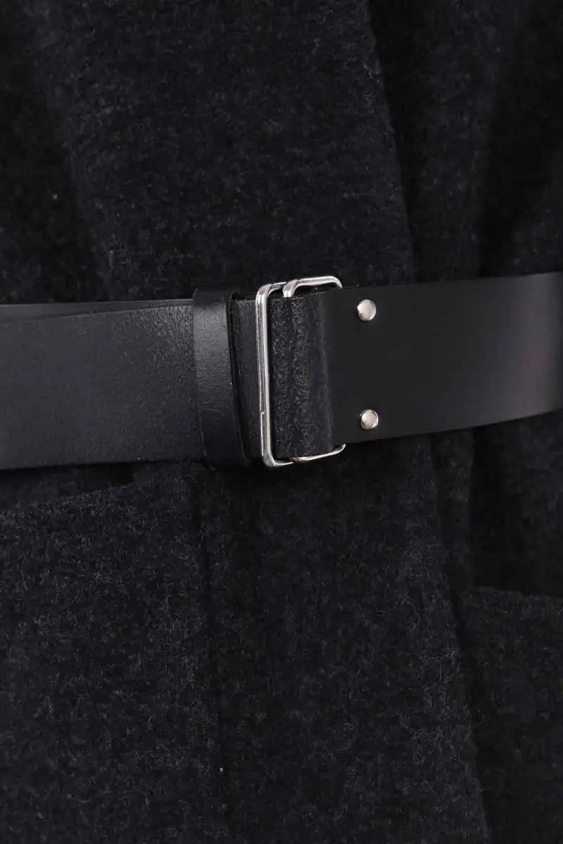 Manteau Ba&Sh Gris en Laine