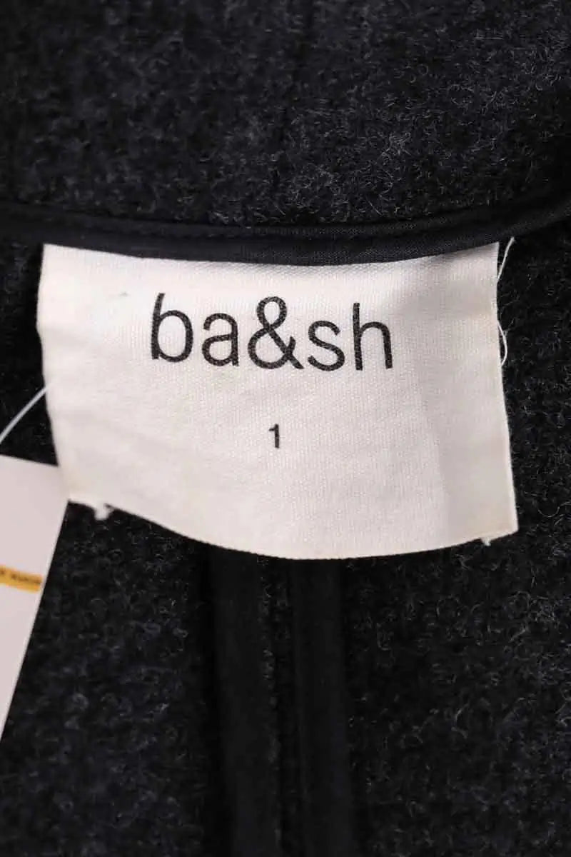 Manteau Ba&Sh Gris en Laine
