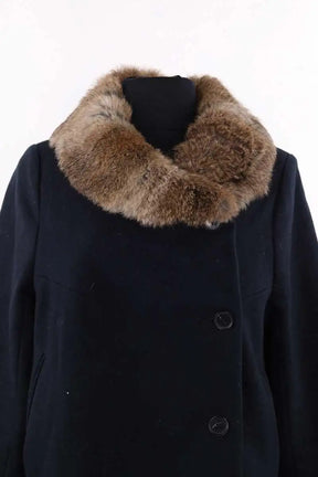 Manteau Ba&Sh Marine en Laine