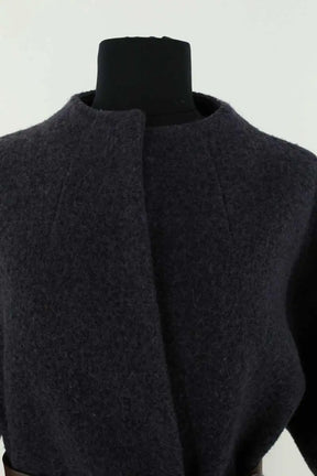Manteau Ba&Sh Marine en Laine