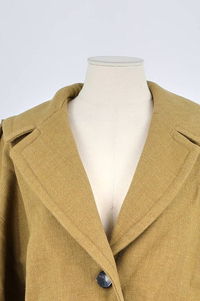 Manteau Bash Marron en Coton