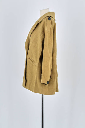 Manteau Bash Marron en Coton