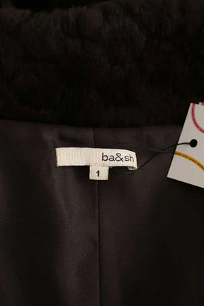Manteau Ba&Sh Marron en Fourrure