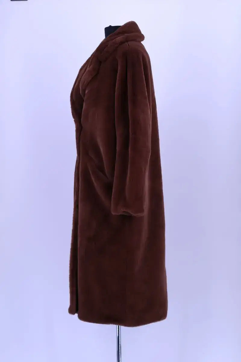 Manteau Ba&Sh Marron en Synthétique