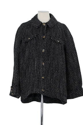Manteau Bash Noir en Coton, taille M - Seconde Main