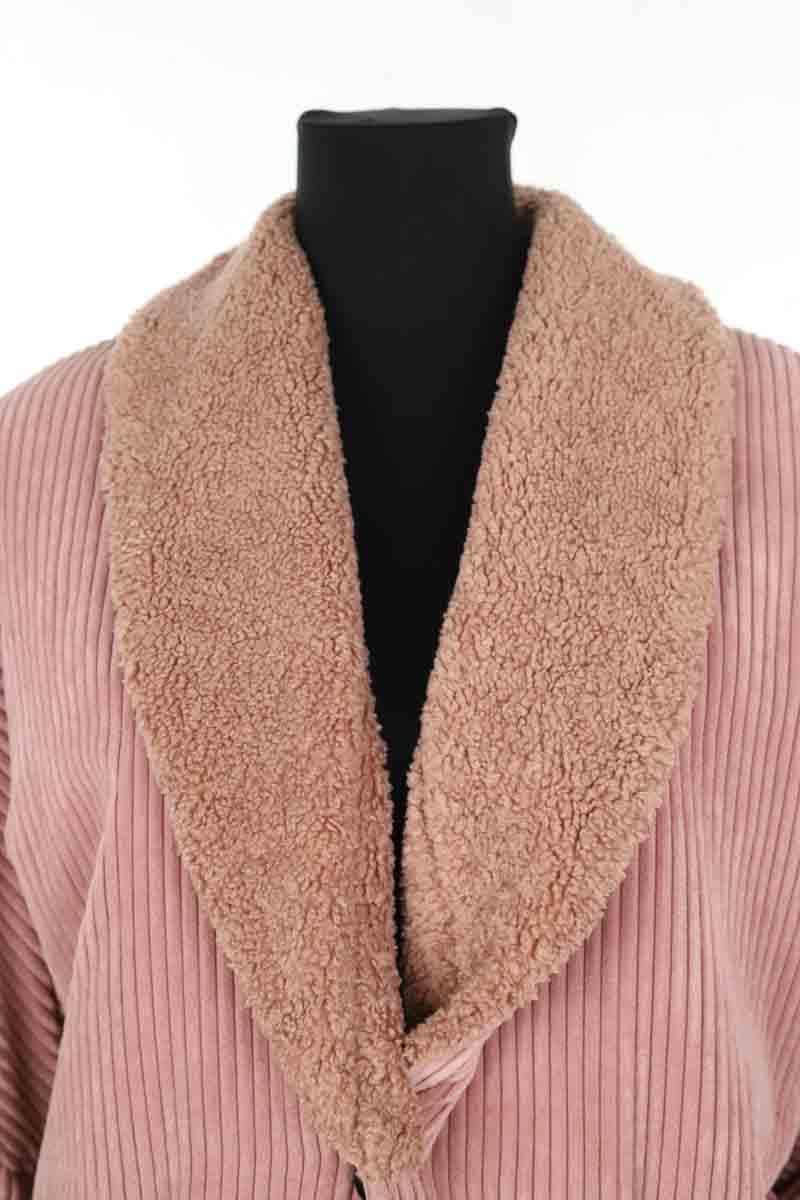 Manteau Bash Vianney Rose en Polyester