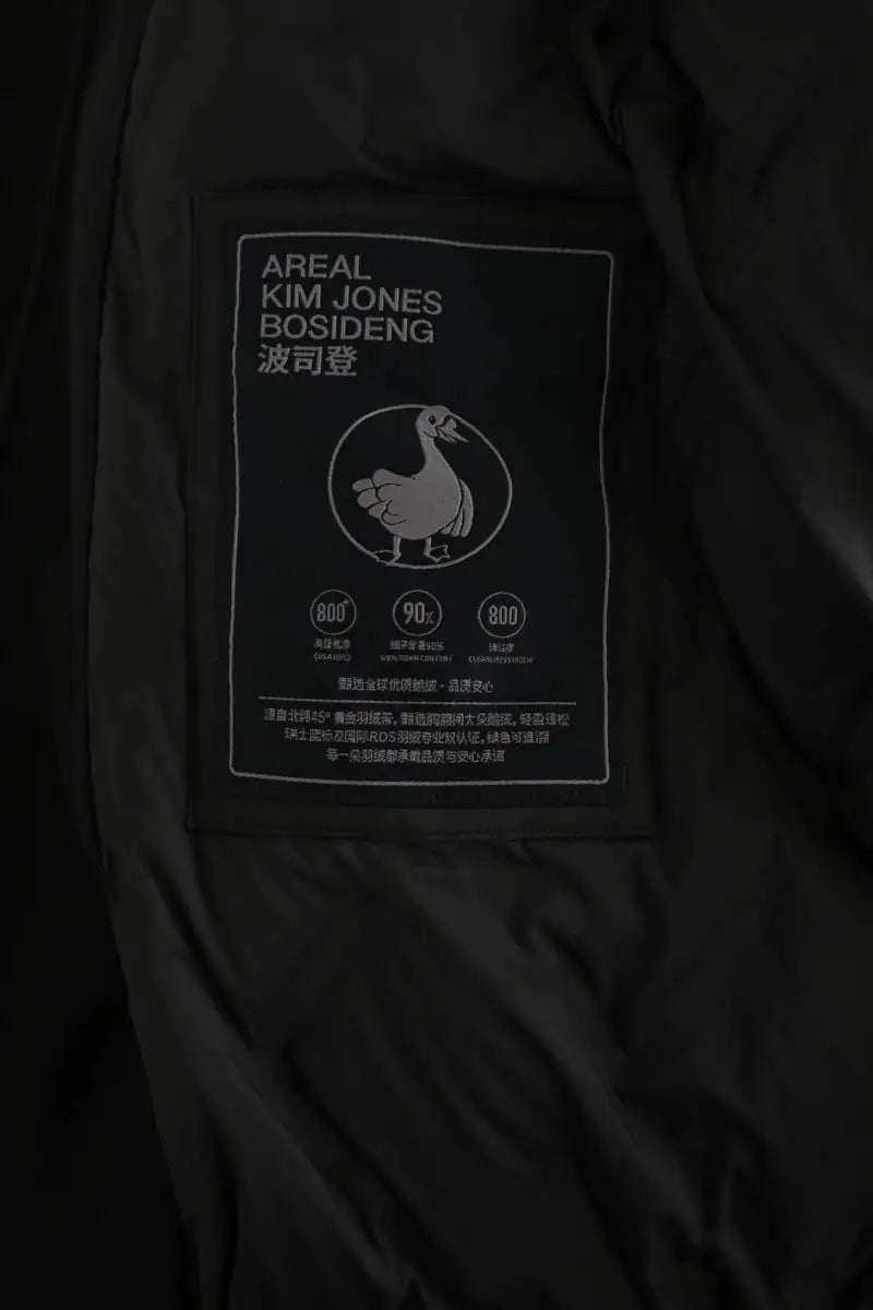 Manteau Bosideng Thermal coat Noir en Synthétique