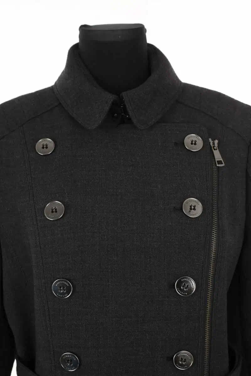 Manteau Burberry Anthracite en Polyester