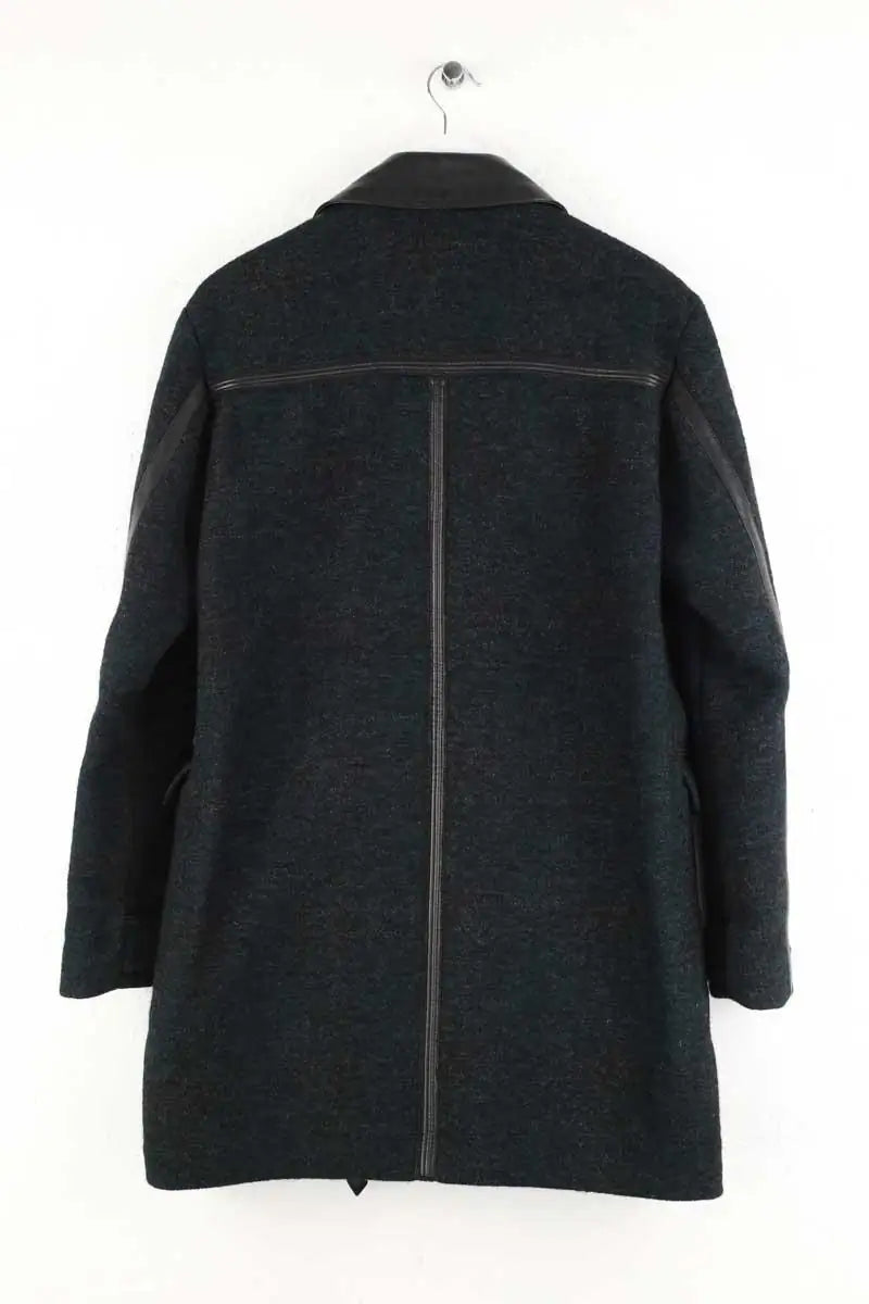 Manteau Burberry Bleu en Laine