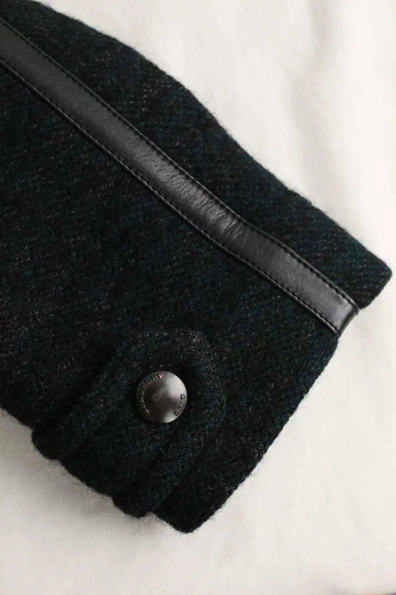 Manteau Burberry Bleu en Laine