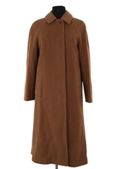 Manteau Burberry Camel en Laine, taille M - Seconde Main