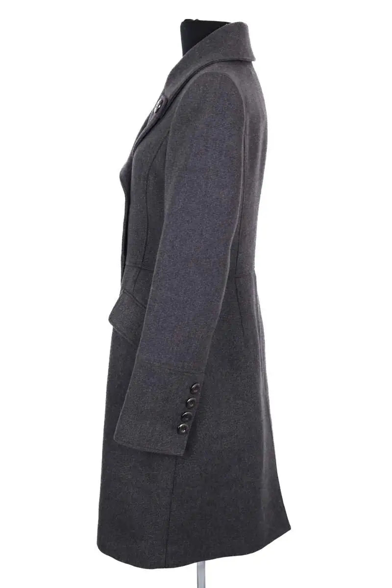 Manteau Burberry Gris en Laine