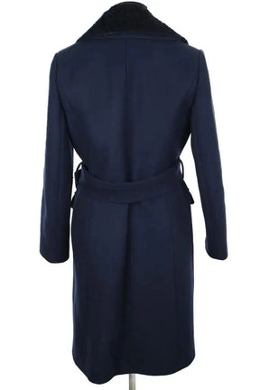 Manteau Claudie Pierlot Bleu en Laine