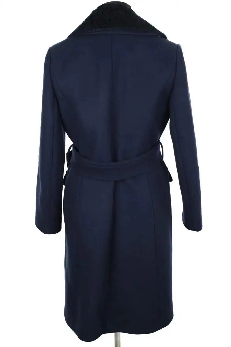 Manteau Claudie Pierlot Bleu en Laine