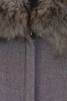 Manteau Claudie Pierlot Gris en Laine