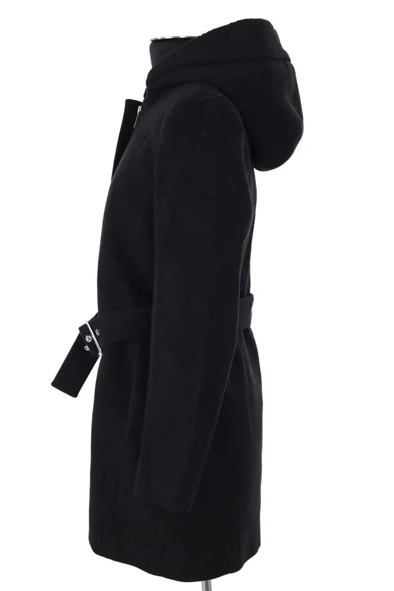 Manteau Claudie Pierlot Noir en Laine