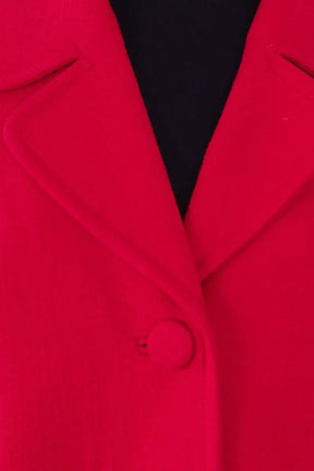 Manteau Claudie Pierlot Rouge en Coton