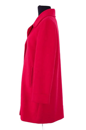 Manteau Claudie Pierlot Rouge en Coton