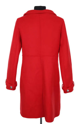 Manteau Courrèges Rouge en Laine