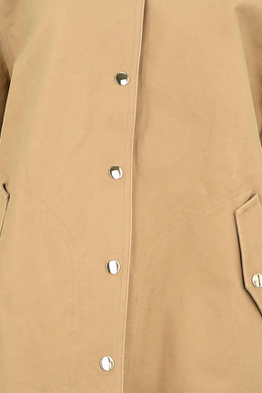 Manteau Des Petits Hauts Beige en Coton