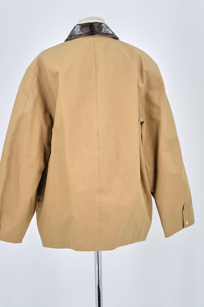 Manteau Des Petits Hauts Beige en Coton