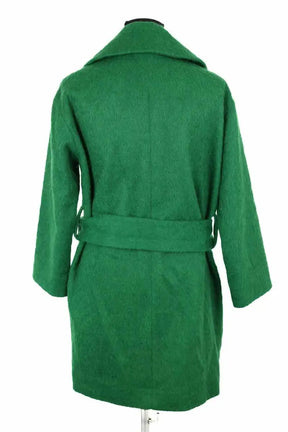 Manteau Diane Von Furstenberg Vert en Laine