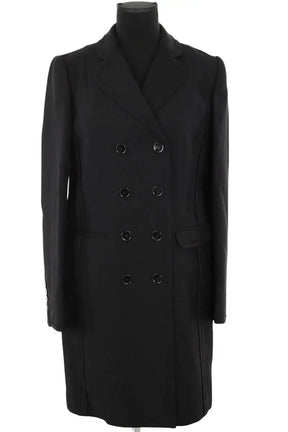 Manteau Dolce & Gabbana Noir en Laine, taille S - Seconde Main