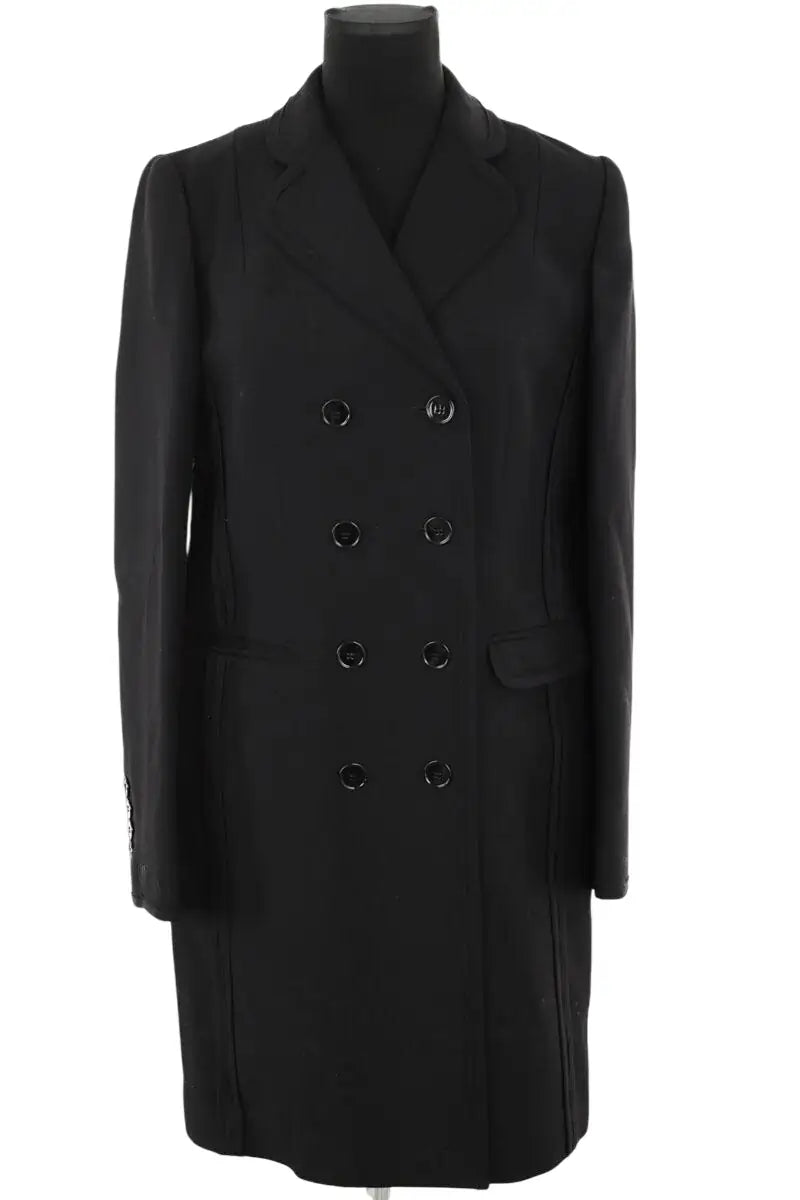Manteau Dolce & Gabbana Noir en Laine, taille S - Seconde Main