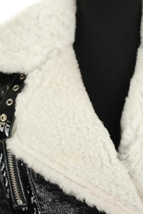 Manteau Each X Other Noir en Fourrure