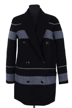 Manteau Emporio Armani Noir en Laine