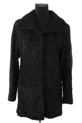 Manteau en astrakan Claude Alexandre Other Brand Noir en Fourrure, taille S - Seconde Main
