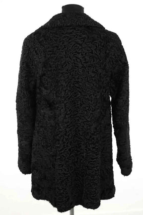 Manteau en astrakan Claude Alexandre Other Brand Noir en Fourrure