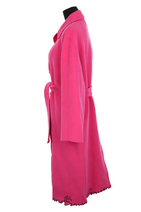 Manteau Ermanno Firenze Rose en Laine