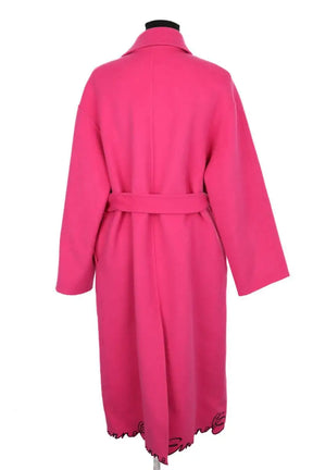 Manteau Ermanno Firenze Rose en Laine