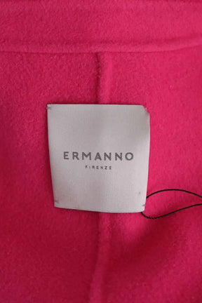 Manteau Ermanno Firenze Rose en Laine