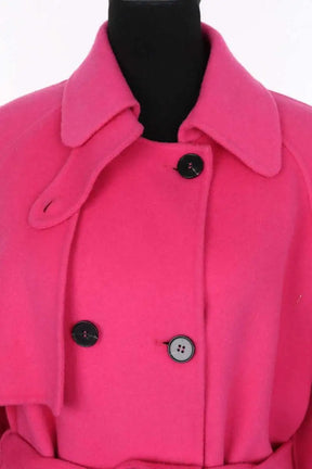 Manteau Ermanno Firenze Rose en Laine