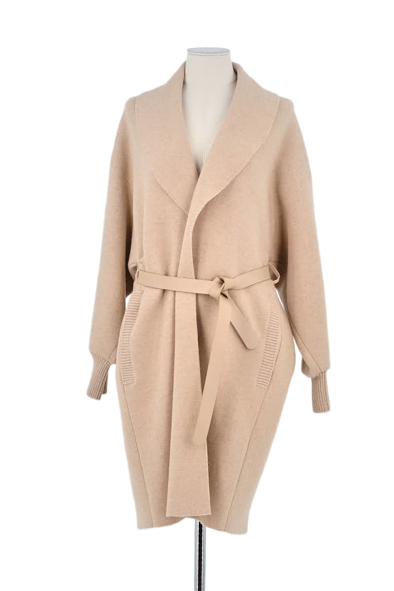 Manteau Falconeri Beige en Cachemire, taille M - Seconde Main