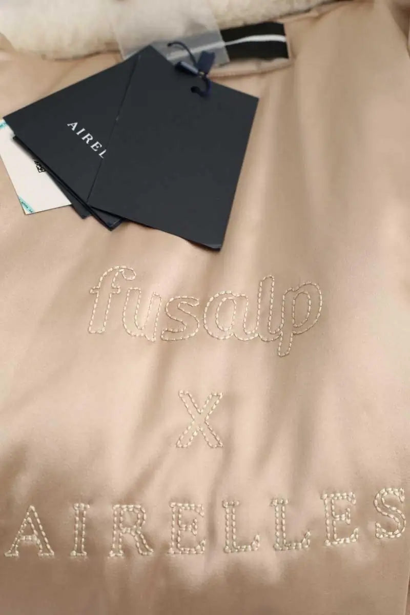 Manteau Fusalp Beige en Polyester