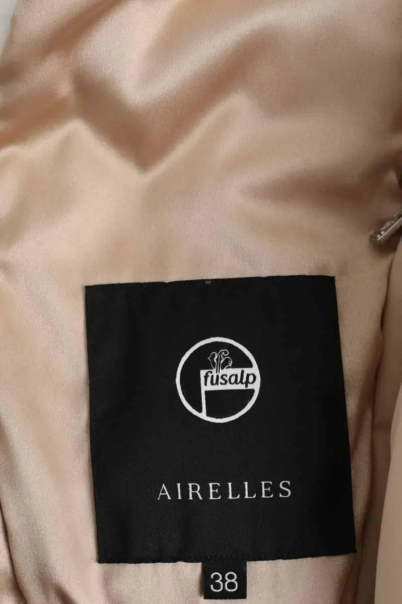 Manteau Fusalp Beige en Polyester