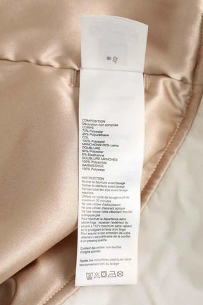 Manteau Fusalp Beige en Polyester