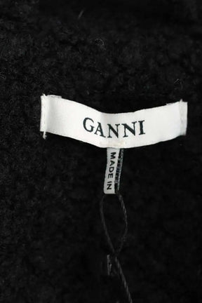 Manteau Ganni Noir en Laine