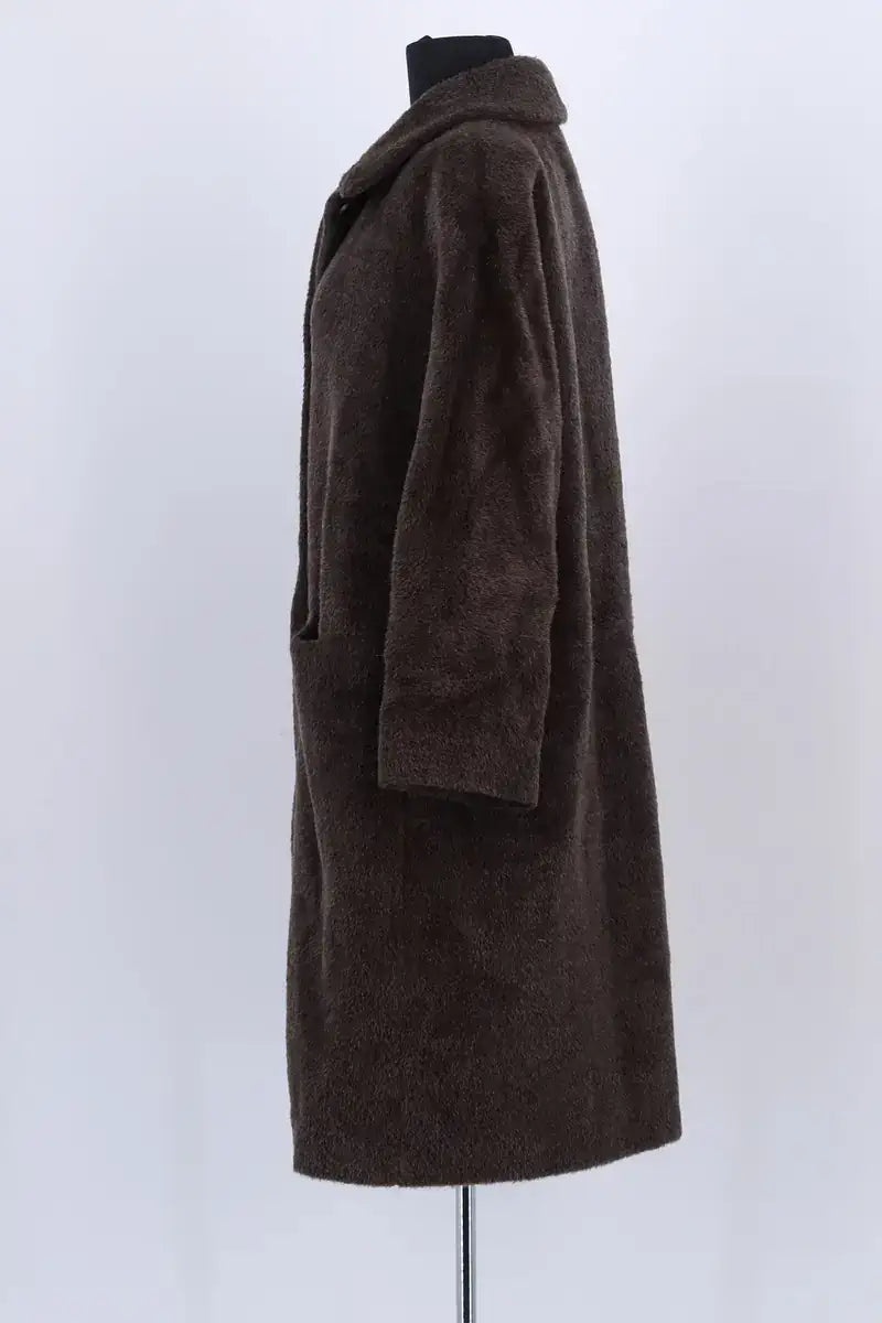 Manteau Georges Rech Marron en Laine