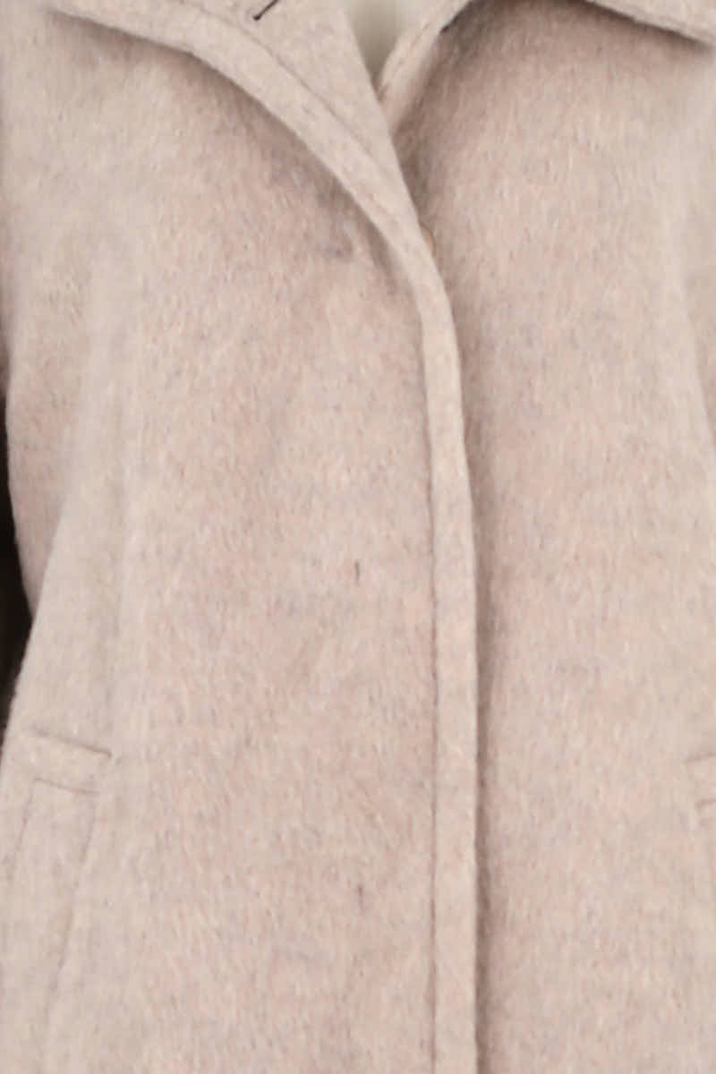 Manteau Gerard Darel Beige en Laine