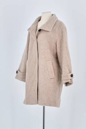 Manteau Gerard Darel Beige en Laine