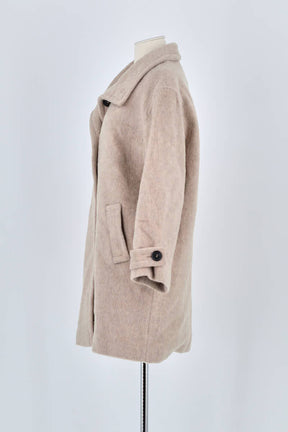Manteau Gerard Darel Beige en Laine