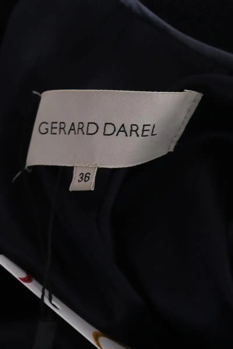 Manteau Gerard Darel Marine en Laine