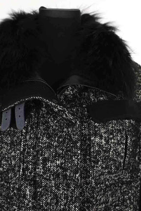 Manteau Gerard Darel Noir en Coton