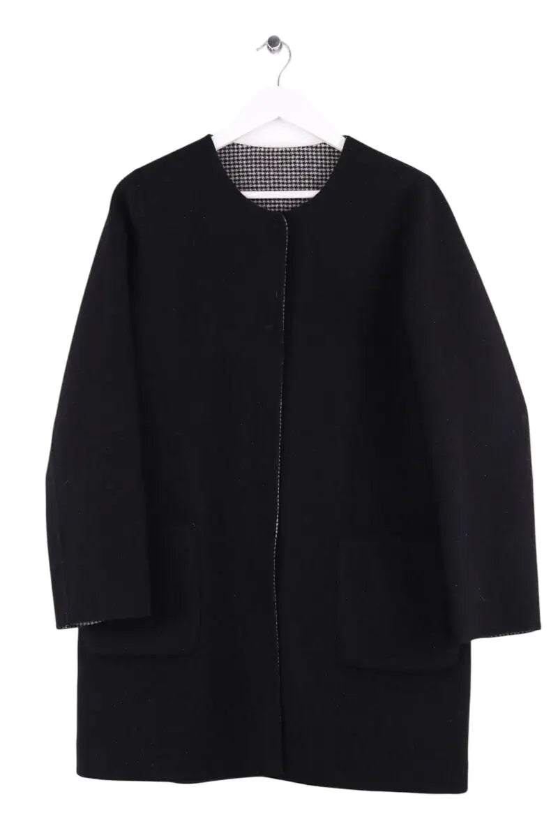 Manteau Gerard Darel Noir en Laine, taille L - Seconde Main