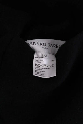 Manteau Gerard Darel Noir en Laine